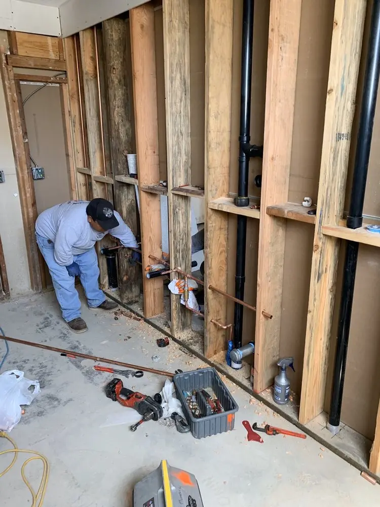 Commercial rough-in plumbing for Gas Line Repair in Tumwater